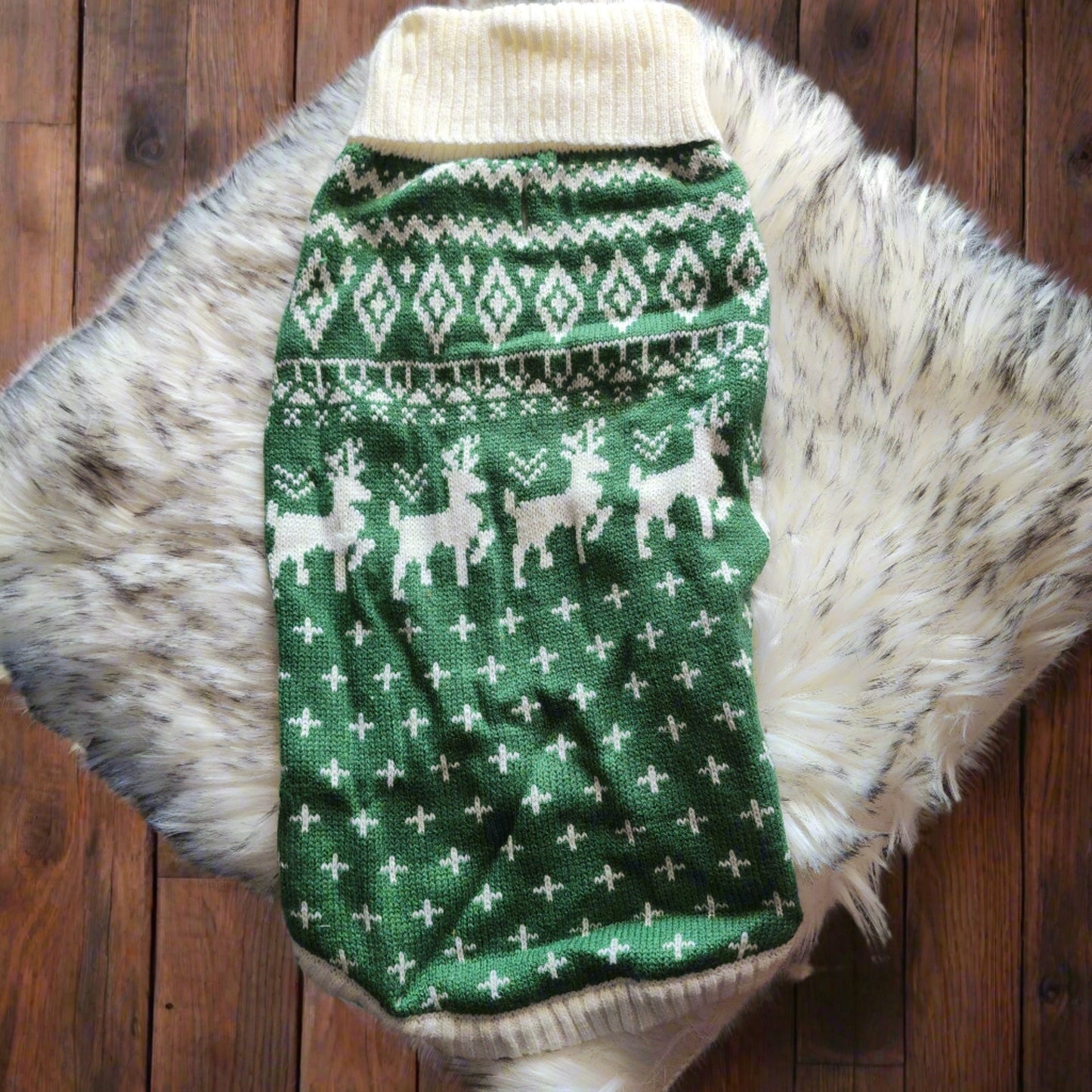 Christmas pet sweater