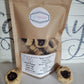 Peanut butter bacon jam thumbprint dog cookies - thumbprint cookies- Gourmet dog treats- Organic dog treats - artisan pet treats