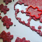 Beet root and carob chip