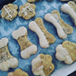 Pumpkin and peanut butter dog treats - PAWfect pumpkin doggie treats - Pumpkin and peanut butter oat gourmet dog treats- organic dog treats
