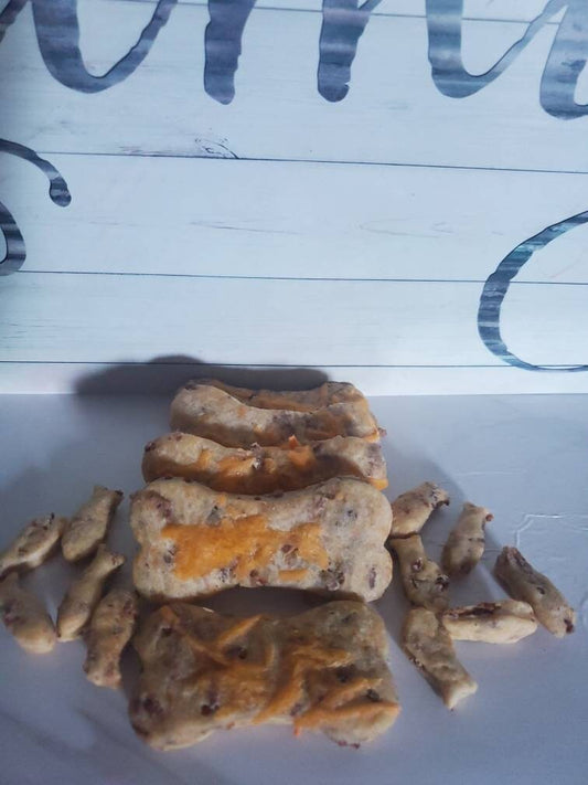 Beef and cheddar dog treats- beef dog treats- cheese dog treats- gourmet dog treats- Gourmet dog biscuits- Organic dog treats